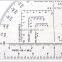 Kearing R.A.6 inch Protractor in Degrees and Mills field kit for accurate map reading #KMP-1