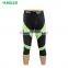 2017 Half length compression men sports leggings tight pants
