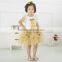 Latest Baby Kids Clothes Beautiful Children Fairy Skirts Wholesale Christmas Golden Childhood Tutu Set Bella Fairy