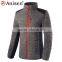 Apparel Manufacturer Wholesale Melange Fleece Zipper-up Men's Jacket in New Modle