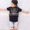 S17517A 2017 Summer Boys Letter Printed t-shirt baby boy clothes