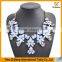 2016 Latest Design Flower Shape Elegant Natural Bead Stone Necklace Jewelry Fashion Ladies Necklace
