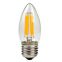E27  C35 LED filament candle bulb 6W