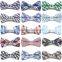 Cotton Checkered Children Kid Boy Toddler Baby Child Pre Tied Neck Bow Tie