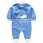 B22215A Newest spring and autumn baby cotton knitted Crochet Romper