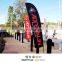 factory supply printed promotion feather flag banner