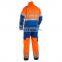 CE Unisex Gender Fashion Cheap Fied Reflective Striped Workwear Fire Resistant Winter Coverall
