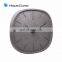 Supply Factory PriceCement Series Square Wall Clocks Digital Clock