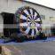 Inflatable football dart ball games black color with good quality