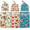 Newborn Baby Floral Receiving Blankets Swaddling Cotton Blankets With Hat Photography Props
