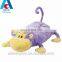 high quality baby sleeping soft purple monkey plush stuffed pillow toy