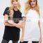 women t-shirt wholesale china bulk sale custom printing