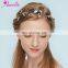 Wedding Hair Jewelry Accessories Crystal Pearl Bridal Hair Vine Dainty Leaf Charm Headband Wedding prom party Baby's Headpiece