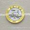 Elegant Double Metal Colors Plating Chinese Coins for Sale