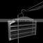 High standard acrylic plastic clothes hanger clearacrylic clothes hanger