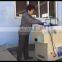 Upvc window  mullion end v shape cutting saw window making machine