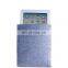 Polyester Grey Fabric fancy felt Laptop Sleeve
