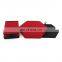 RTS Low factory price Modern Home Furniture  Red hexagon folding storage ottoman with fabric stools