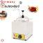 commercial electric chocolate sauce warmer with single bottle