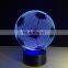 Football 3D Illusion LED Soccer USB Lamp Night Light 7 color changing