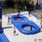 Cool interactive games inflatable volleyball court for sale