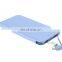 4000mah Power Bank Trending Products Portable Promotional Gift Ultra Slim Wired Powerbank With Lithium Polymer Battery