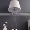 European simple design iron base modern cheap bedside lamps for living room