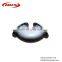 epoxy coating ductile iron pipe fitting double flanged bend connect flange