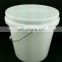 Wholesale PP material cheap 10 liter plastic paint bucket
