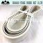 White food grade rubber belt for fish meat deboner