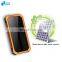 Solar power bank 12000mah light solar power charger LED Screen Display recharge battery power charger