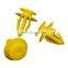 Hot Sale Yellow Universal Door Panel Fastener Clips Nylon Trim Push Clip For Car Body