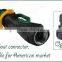 (84706) Garden watering tool hose end sprayer, 8 patterns aluminum TPR covered 16'' water wand