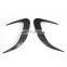 Carbon fiber W218 Rear Bumper Vents Trim for Mercedes Benz CLS400 CLS500 CLS550 CLS63 AMG 15-17