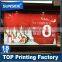 Laminated backlit flex banner for advertising printingQ19