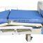 High Quality cheap price of ABS head board manual two crank hospital bed for clinc and hospital use
