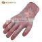 sunnyhope floral printing Garden working latex foam Winter Fleece Women garden gloves