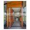 Pretty wood Modern Style Grey Exterior Villa Front Entrance Security Pivot Door