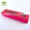 Handmade rectangle thin bar shape lined chocolate packaging box, long strip china paper gift box manufacturer
