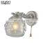 HUAYI Popular Product Modern Style Living Room Bedroom Iron Glass E14 Wall Lamp