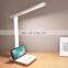 2020 Latest Hot-selling LED Eye Protection Desk Lamp With Mobile Phone Holder Function Double Folding Table Lamp For Office Home