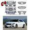 CH New Upgrade Luxury Front Lip R Line Body Kit Outlook Body Kit Wheel Brow For Mercedes-Benz C Class W205 2015+ to C63
