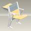 Plywood school furniture classroom college desk and chair TC-951-1-V for student