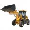 Yunnei/Changchai engine 912 1.2Ton mini wheel loader front end loader price with ce certificate