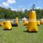 Outdoor Paintball Obstacles Accessories Inflatable Paintball Bunker Arena Game
