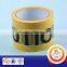 PE WarningTape Caution Barrier Film Non Adhesive