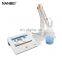 NANBEI 5 in 1 portable benchtop digital laboratory ph meter for cosmetics water food soil milk blood
