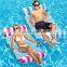 Summer Multi-color Inflatable Pool Float Sofa Bed Swimming Pool Floats Inflatable Pool Toys Floats Adults