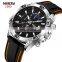 NIBOSI New Sport Chronograph Mens Watches Top Brand Luxury Quartz Clock Waterproof Luminous Silicone Watch Men Relogio Masculino