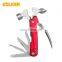 12 in1 Hammer Multitool with Survival Gear,  Stainless Heavy All in One Multifunctional Mini Safe Tools